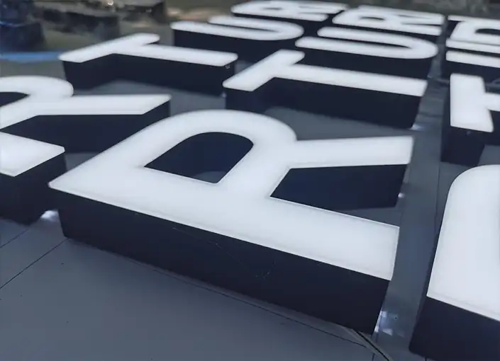 3D Outdoor Letters in Dubai