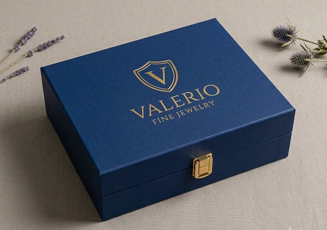 Custom gift box packaging made in-house by Evet Advertising Dubai