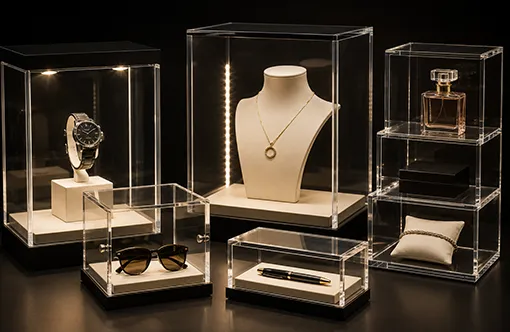 Acrylic Showcase & Display Boxes