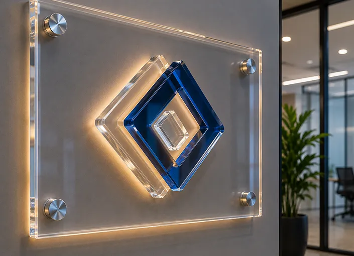 Acrylic signage