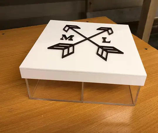 Retail acrylic display