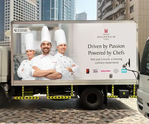 Commercial Vehicle Branding Dubai