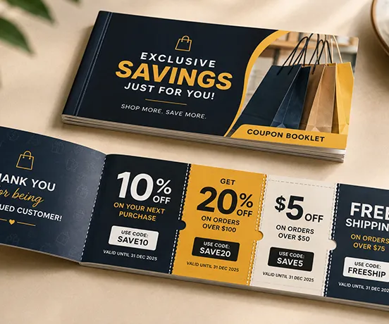Custom Coupon Booklets
