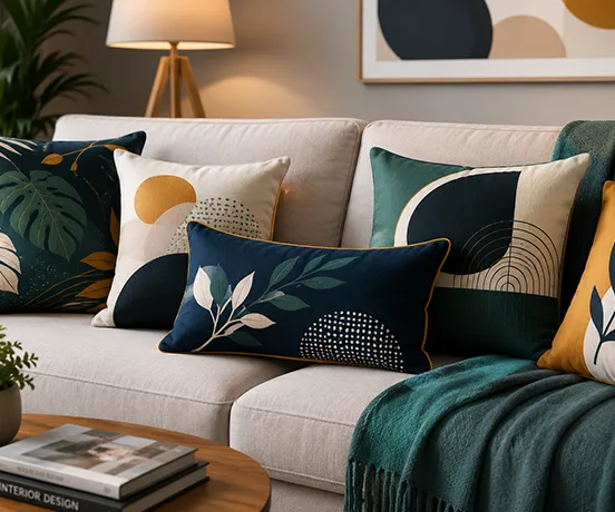 Custom Printed Cushions & Soft Furnishings
