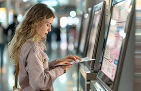 Mall kiosk branding displays