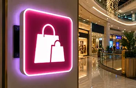 Mall Acrylic Light Box Dubai