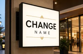 Mall & outdoor signage