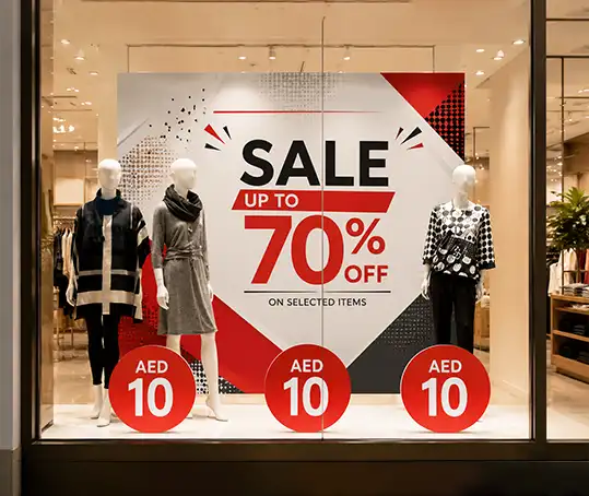 POS Display Printing Dubai
