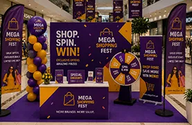 Promotional event branding