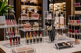 Retail acrylic display products