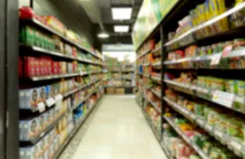 Supermarket product display stands